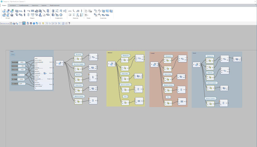 Создание модели по DXF-подложкам в САПФИР Генератор