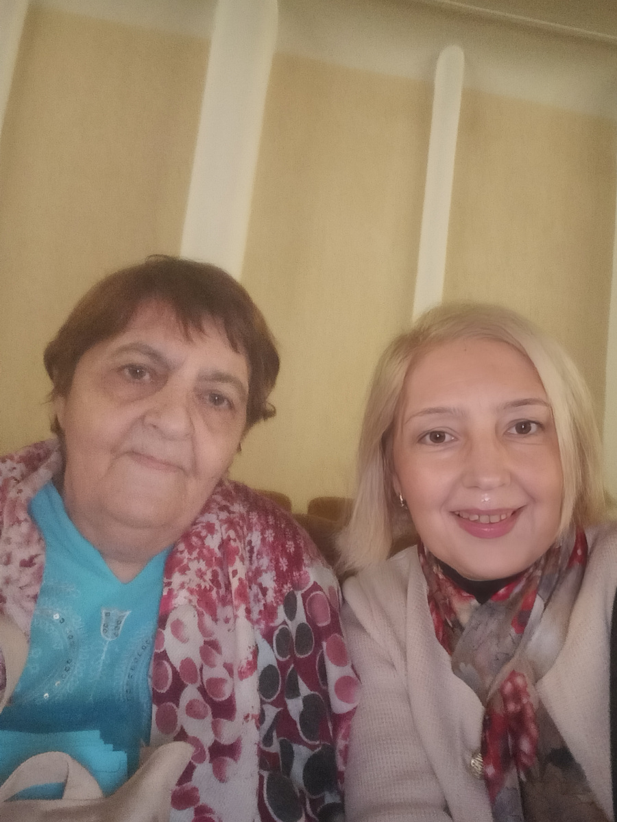 Мы с мамой на концерте. 