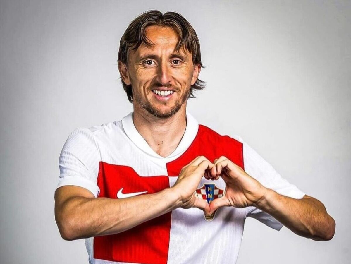    Лука Модрич© Соцсети футболиста