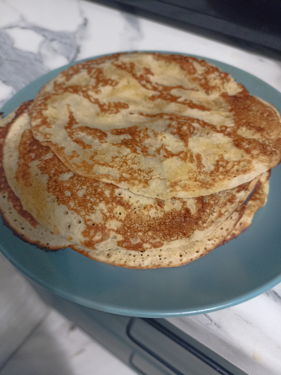 Блинчики на кефире