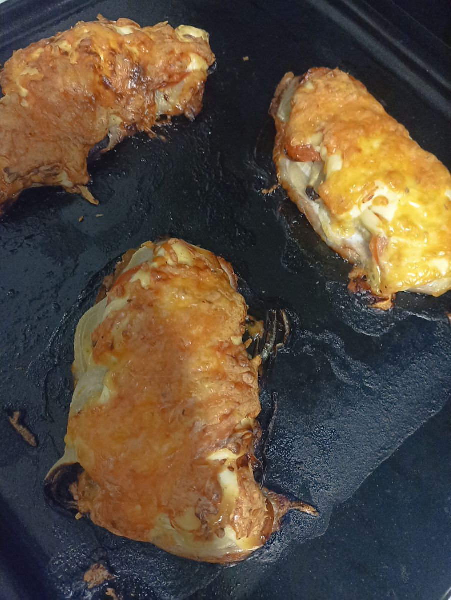 Мясо по французски сегодня готовила. Рецепт вы можете посмотреть здесь