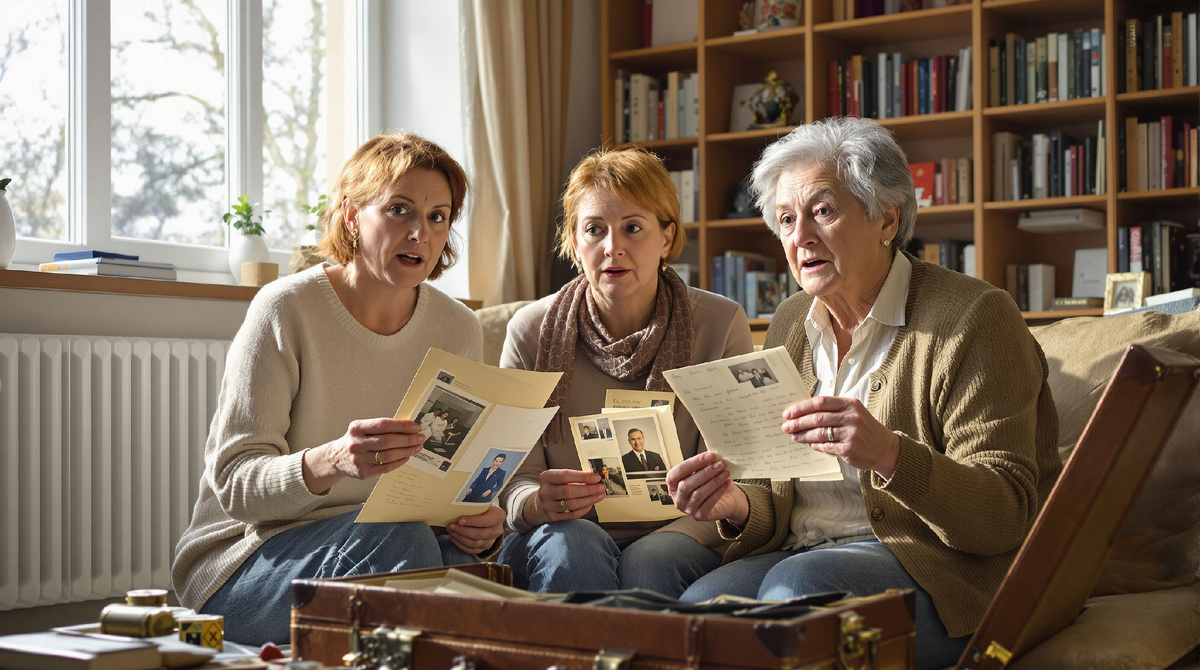 В старом чемодане, покрытом потрескавшейся кожей, она хранила свои секреты.