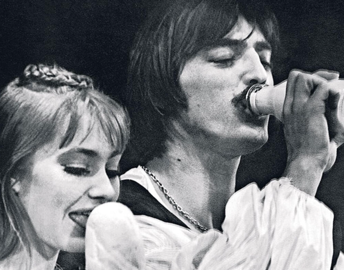 Лариса Луппиан и Боярский на репетиции "Трубадур и его друзья" (до прихода Игоря Владимирова в театр)