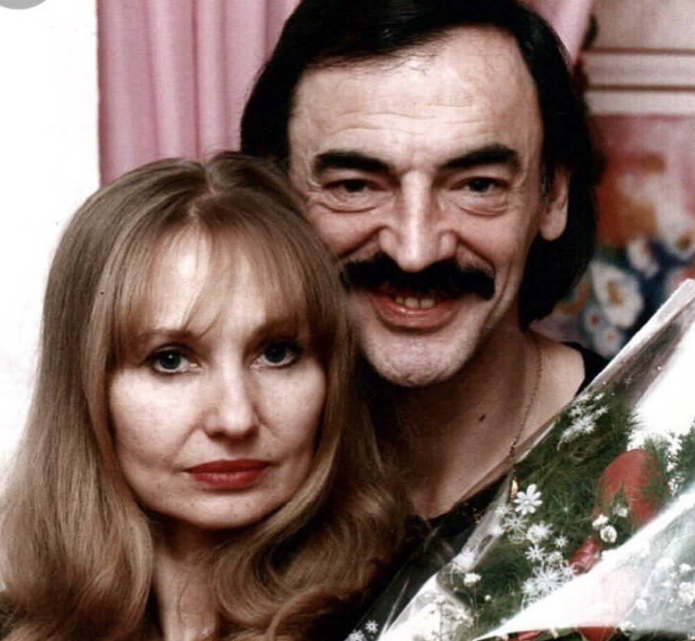 Лариса Луппиан с мужем