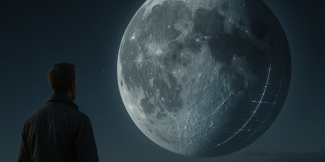 Луна — естественный спутник или огромный корабль-наблюдатель?