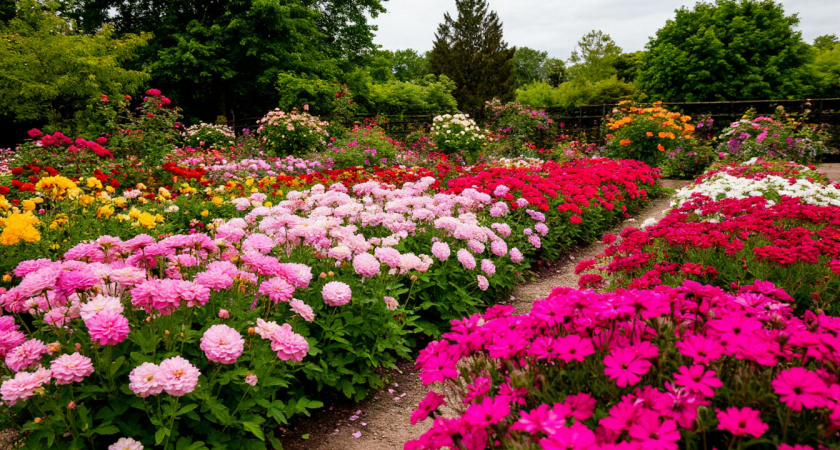    Мой секрет цветника, который ломится от зелени уже в мае: 12 посадок под зиму