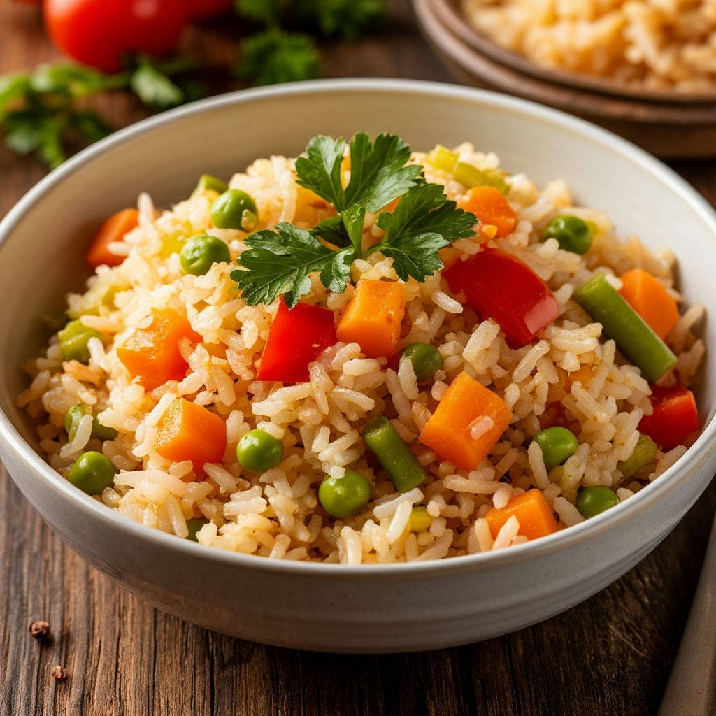 Рис с овощами