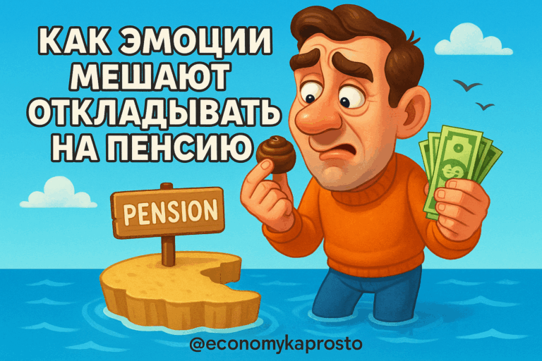    Как эмоции мешают откладывать на пенсию admin