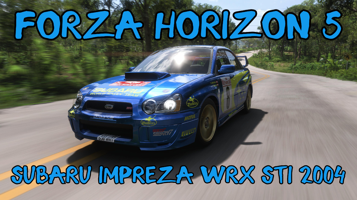# Subaru Impreza WRX STI 2004 — скоростной убийца асфальта в мире Forza Horizon 5 🌍⚡️