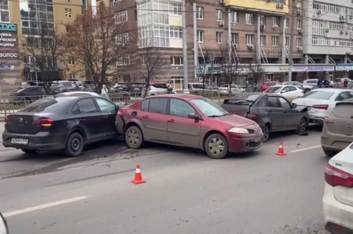    Появились подробности массовой аварии на ул. Белинского в Нижнем Новгороде