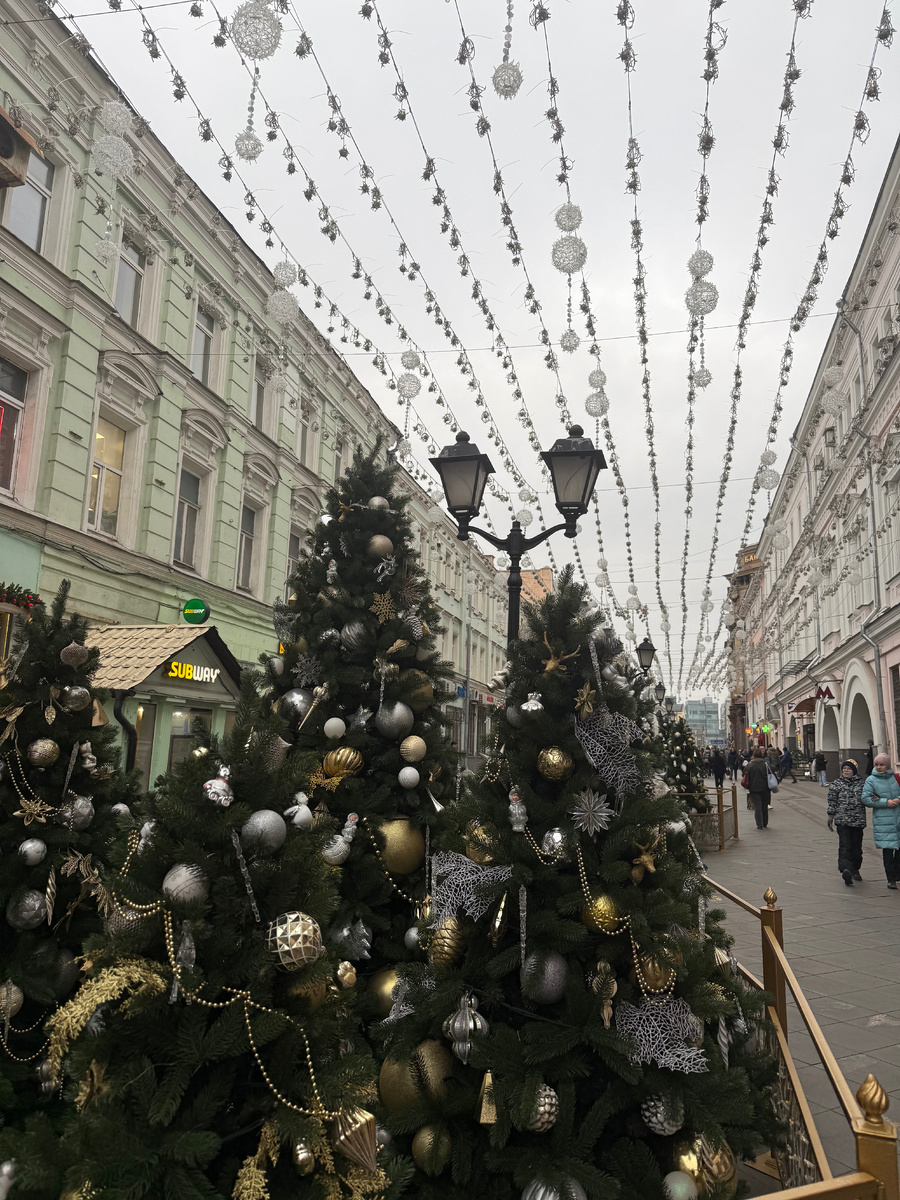 Улица Рождественка. Фотография автора.