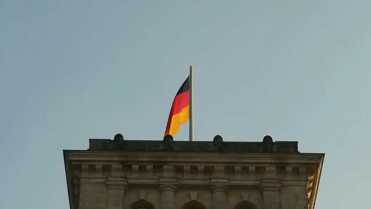    Флаг Германии. © unsplash.com/Bernhard