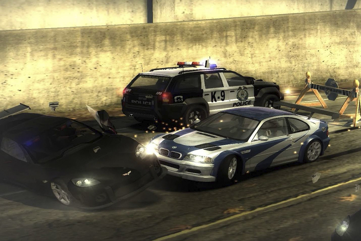 [Кадр из игры Need for Speed: Most Wanted]