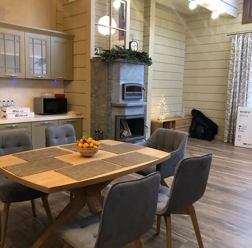 Камин с встроенной духовой печью RAIA SOLO