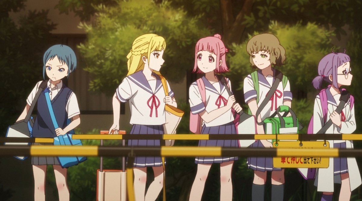 Пять главных героинь.