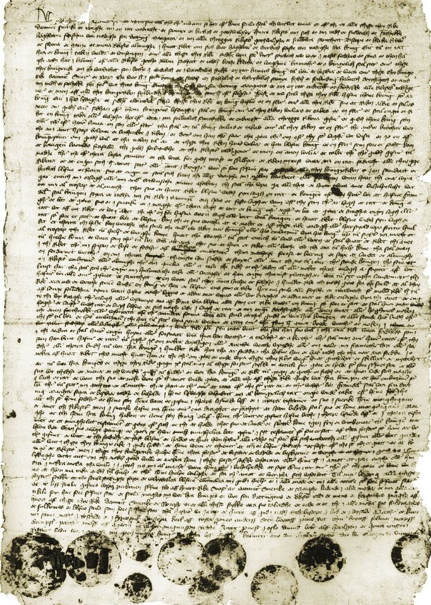 Кальмарская уния, оригинальный документ