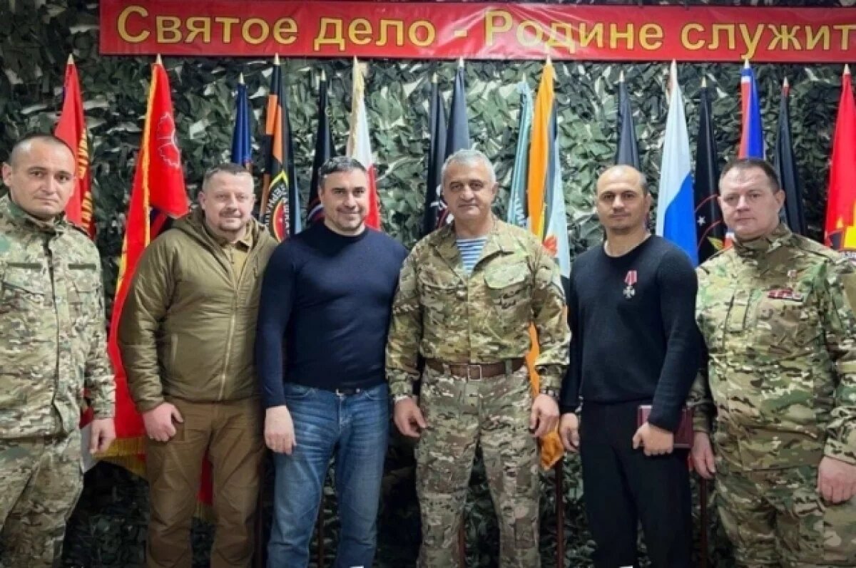    Главный врач больницы Республики Алтай награжден третьим Орденом Мужества