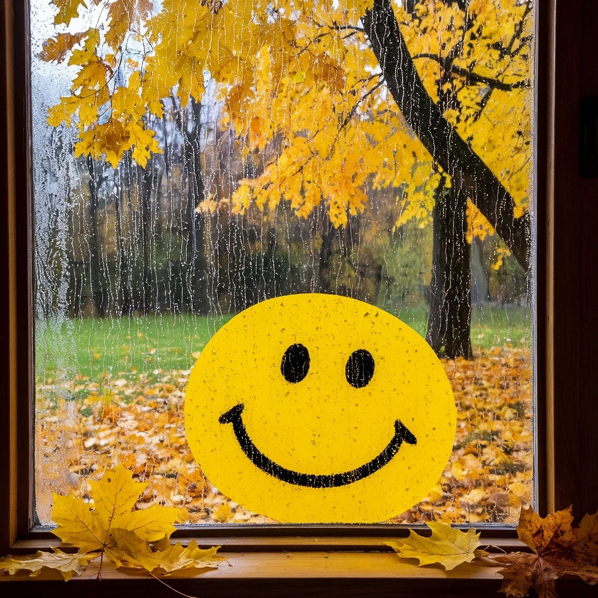 Обложка синг "Осенний дождик"