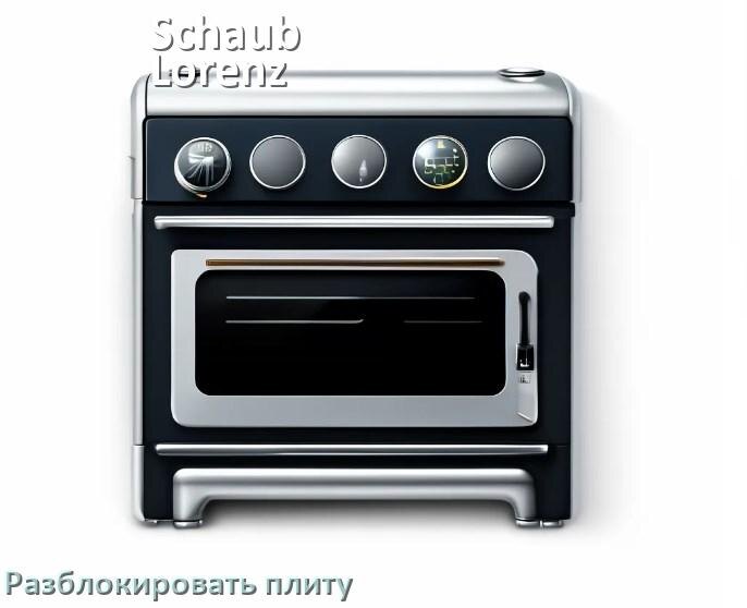 
Как разблокировать плиту Schaub Lorenz электрическую индукционную и снять блокировку