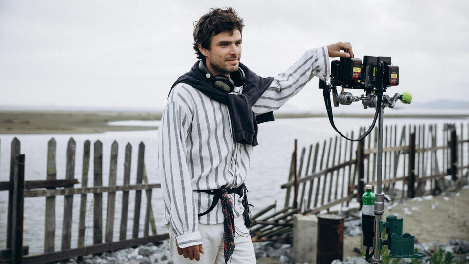    Борис Акопов на съемках сериала