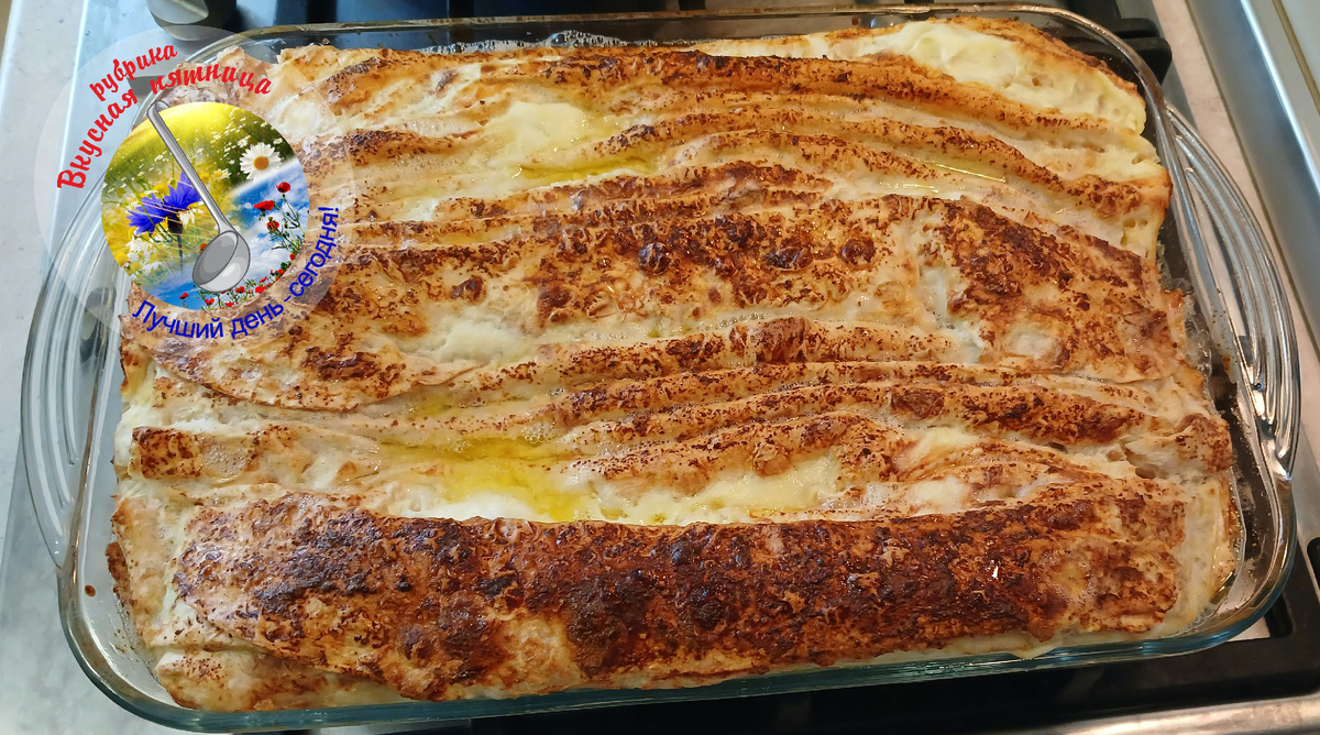 Сливочное масло сверху дает мягкую корочку