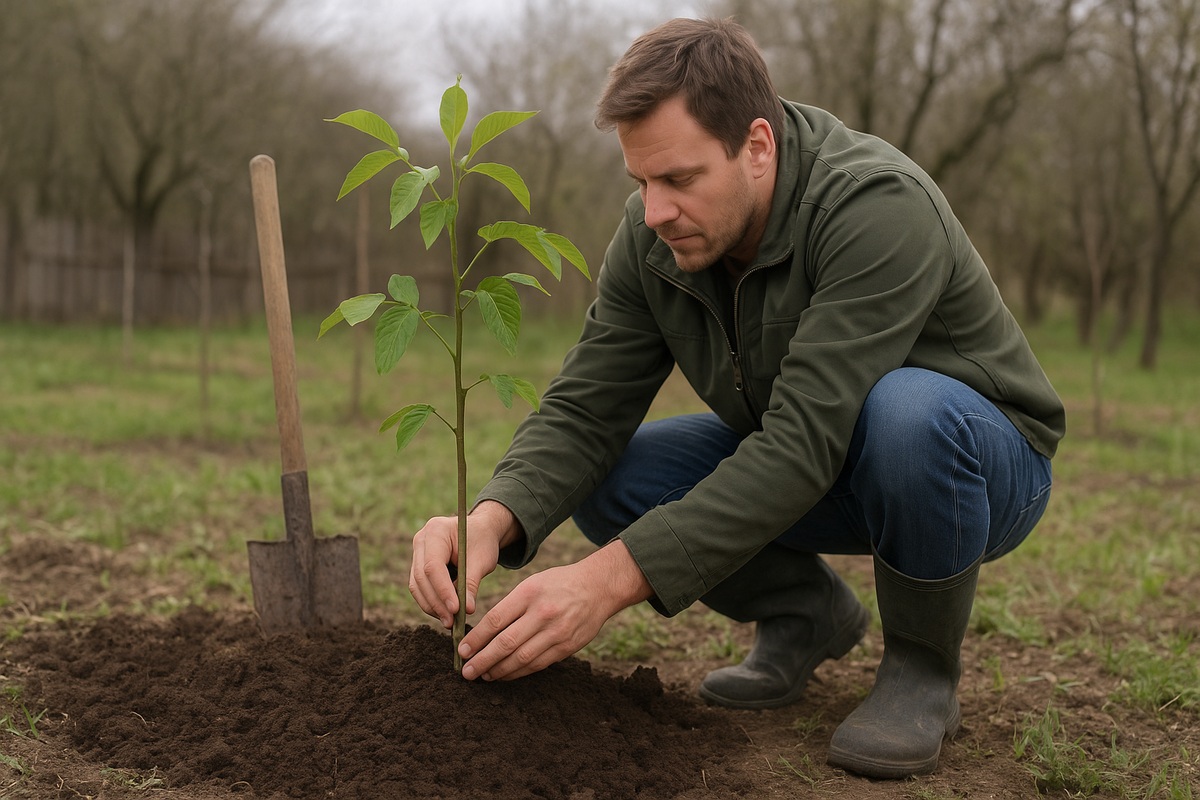                                                Посадка грецкого ореха в средней полосе России