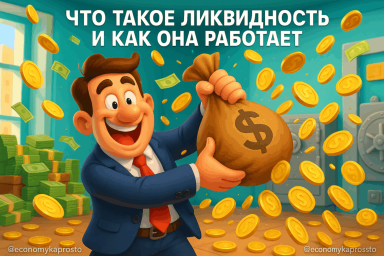    Что такое ликвидность и как она работает Экономика-просто