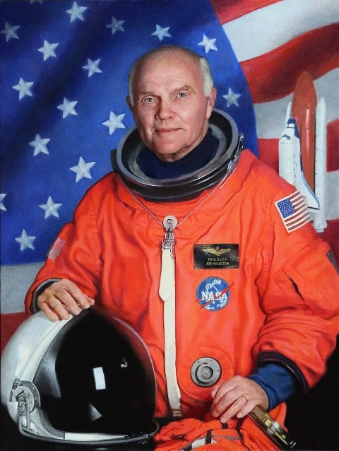 Джон Гленн. Фото из Википедии