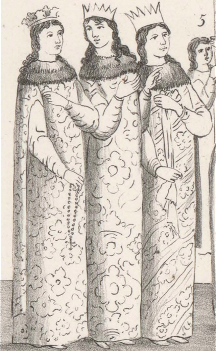 Три царевны: Ирина Михайловна, Анна Михайловна и Татьяна Михайловна, из интернета.