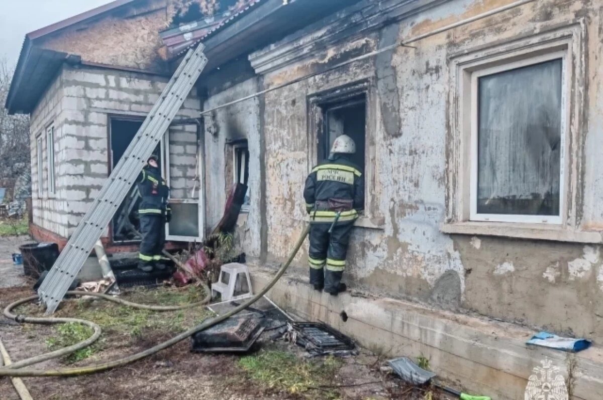    В Тульской области 14 ноября потушили 4 пожара