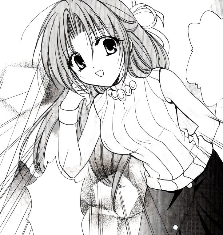 Шион в манге.