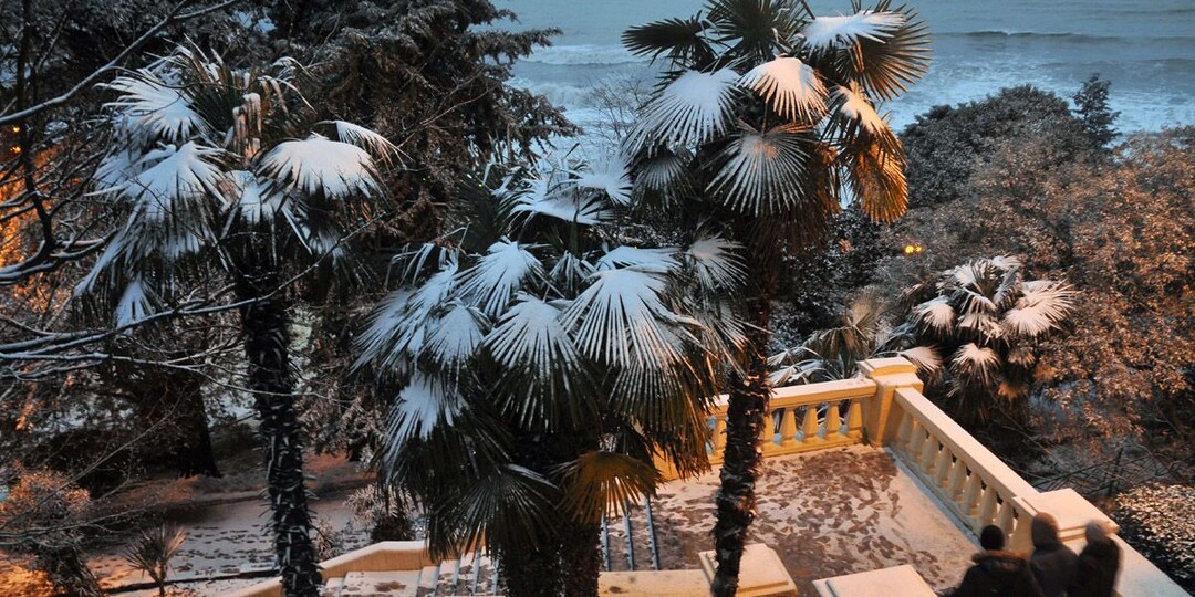 Пляжи в Сочи зимой – одно удовольствие