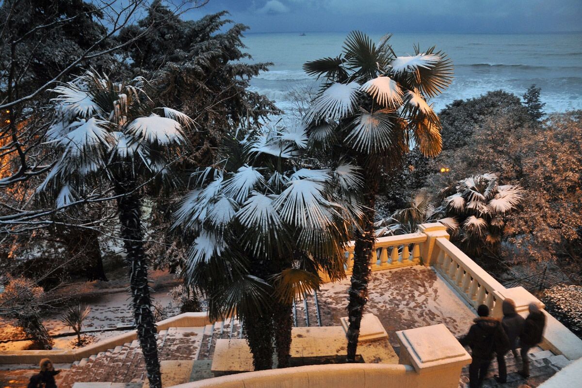 Зимний Сочи