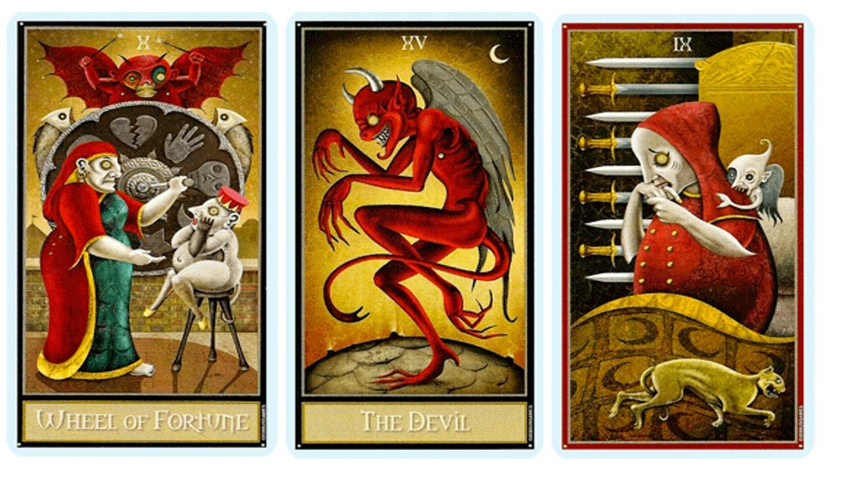 Триплет на Таро Безумной Луны