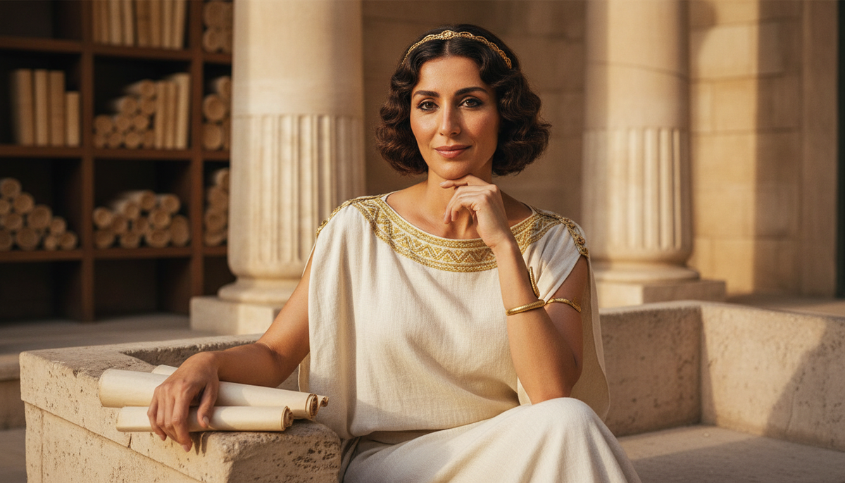 Реальная Клеопатра выглядела примерно так, современная фото реконструкция