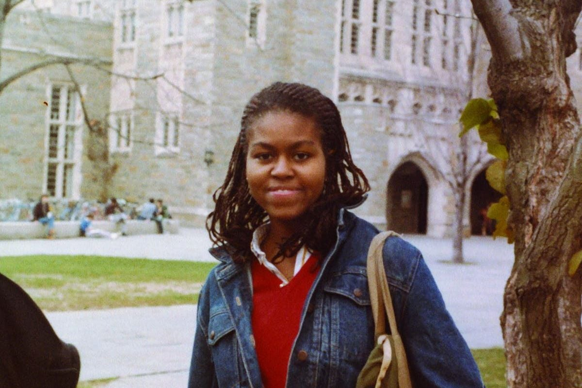 Мишель Обама в Принстонском университете. Copyright Callie Sell/Aurora Photos; Courtesy of the Obama-Robinson Archive; Getty Images