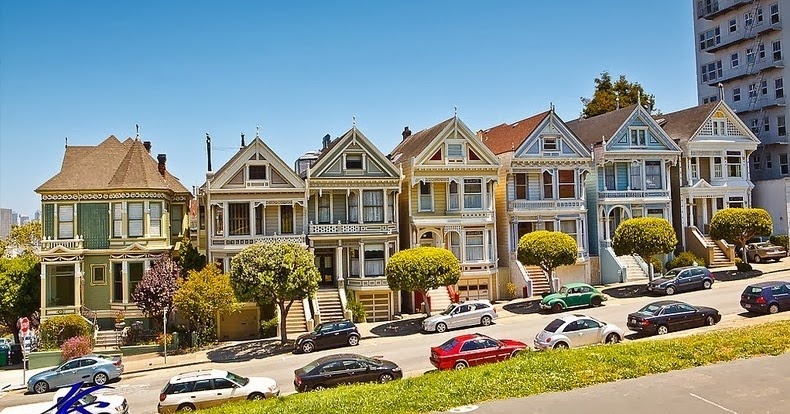 Викторианская архитектура Сан-Франциско — разноцветная поэма на холмах