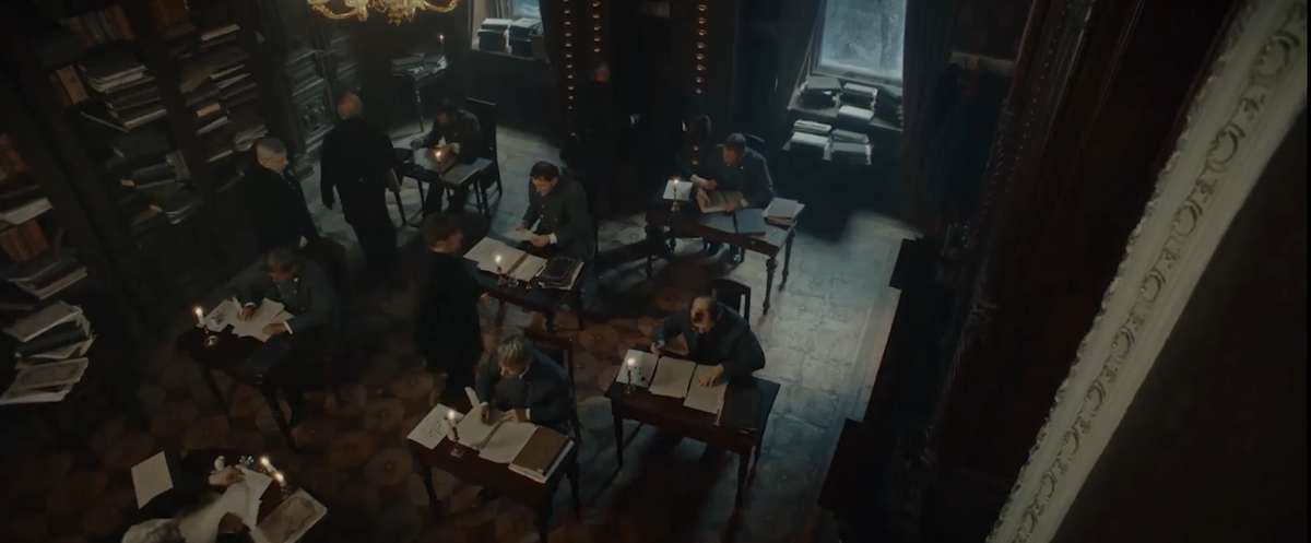 Кадр из рекламы ВТБ "Шинель" (2025)