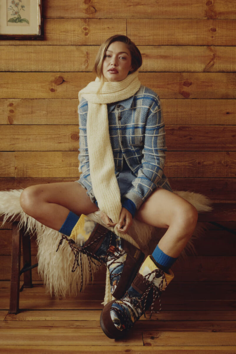    Джиджи Хадид и Moon Boot выпустили коллаборацию (фото 1)