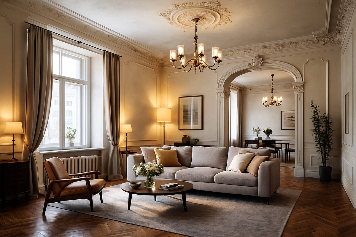 Ваш ремонте в сталинке сделает квартиру дороже. Расскажем как