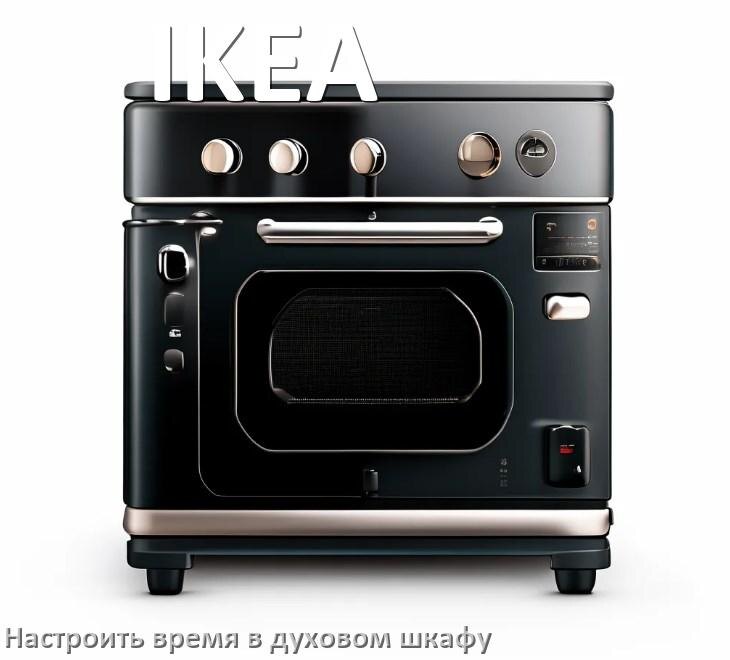 
Как в духовом шкафу IKEA установить часы и настроить время