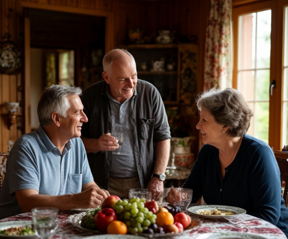 Мастером по телевизорам оказался их старый друг Миша