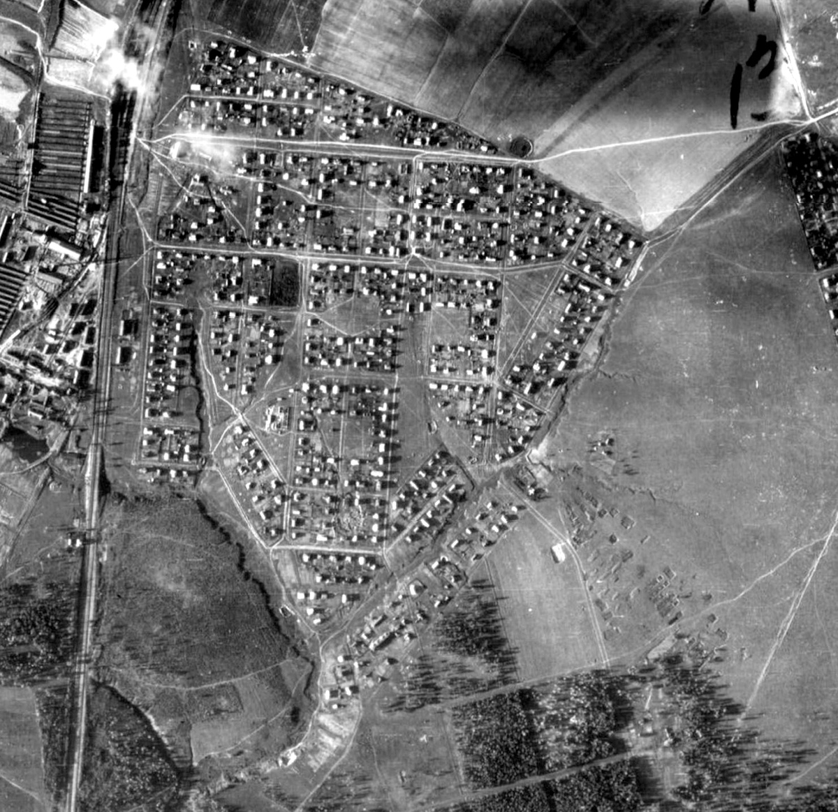 Аэрофотосъёмка 1942 г.