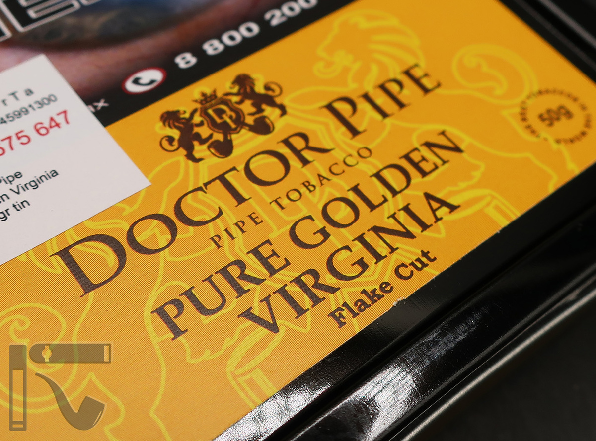 Трубочный табак Doctor Pipe Pure Golden Virginia. Фото: © канал "Уголок Курильщика"