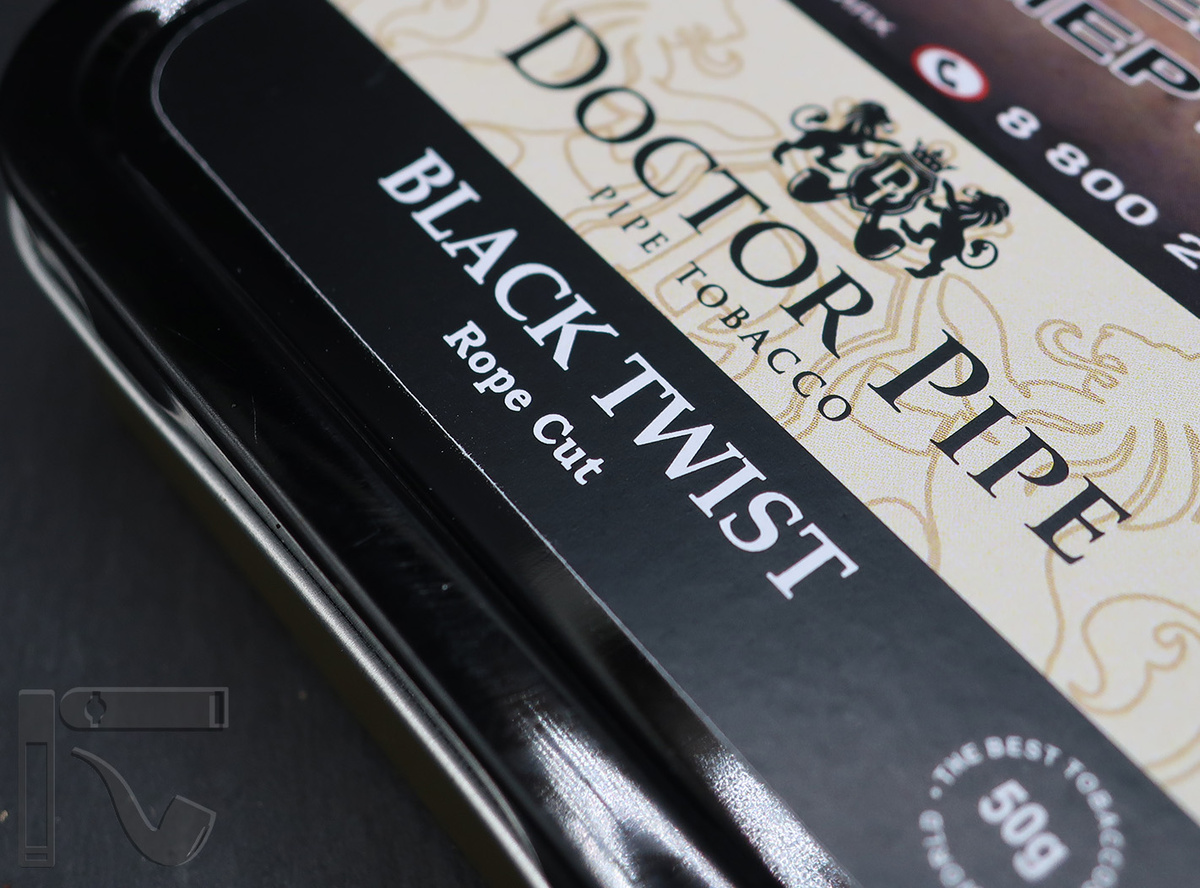 Трубочный табак Doctor Pipe Black Twist.. Фото: © канал "Уголок Курильщика"