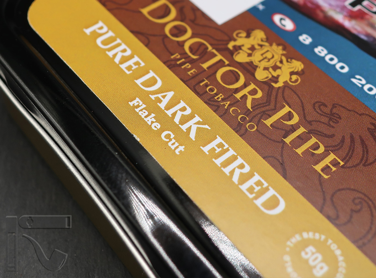 Трубочный табак Doctor Pipe Pure Dark Fired. Фото: © канал "Уголок Курильщика"