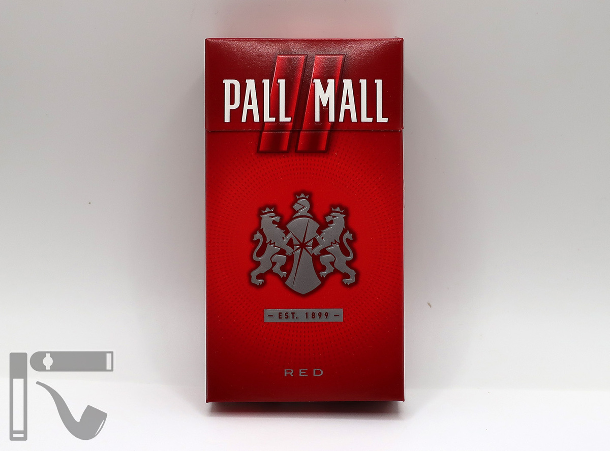 Сигареты Pall Mall Red 100's 10. Фото: © канал "Уголок Курильщика"