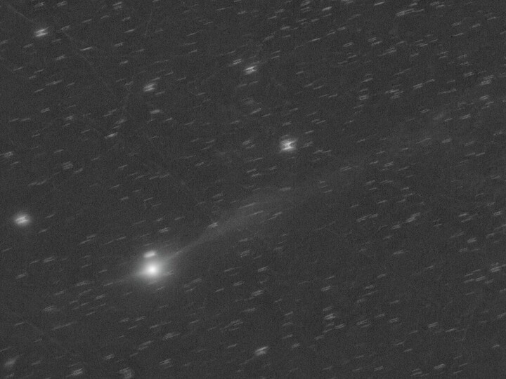 Снимок космического объекта 3I/ATLAS. 11 ноября 2025© The Virtual Telescope Project