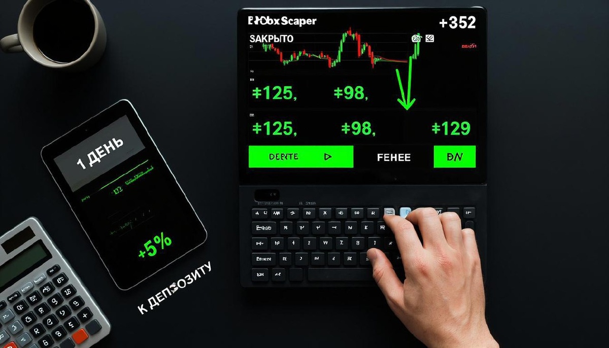 ForexScalper в деле: +$352 за 3 сделки — реальный результат и честная торговля