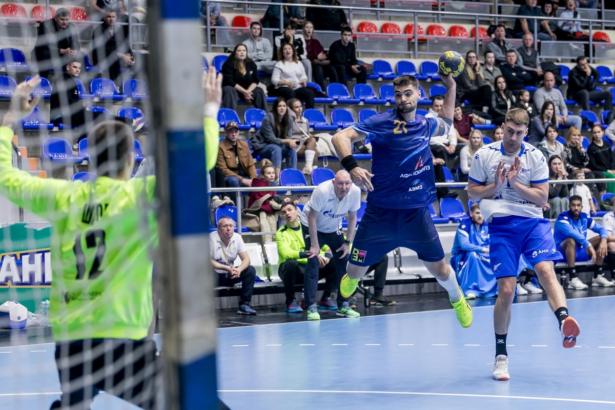 В атаке — Руслан Дашко, один из лучших игроков матча. Фото: ГК СКИФ